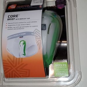 SHOCK DOCTOR boys  brief with cup